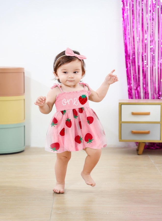 TITKKOP ملابس عيد الميلاد الأول للرضع من تيتكوب، بدلة تول بدون أكمام، ملابس مثالية لحفلات تحطيم الكيك (وردي، 4، 12-18 شهرًا) - Image 3
