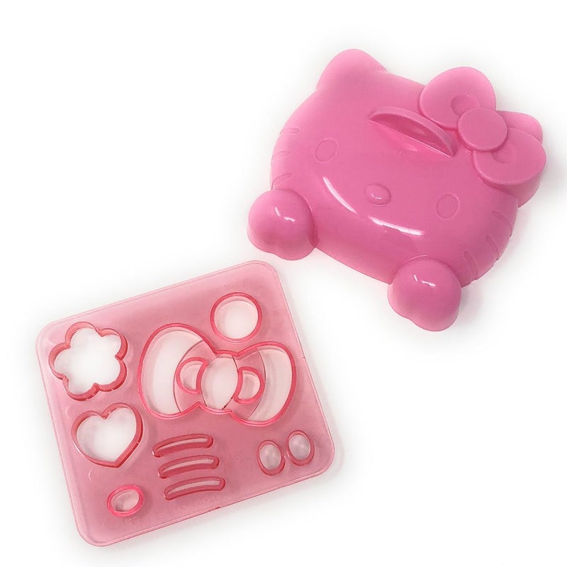 OSK Mold Set for Rice Decoration for Kids, Rilakkuma and Hello Kitty Rice Decoration Set, BPA Free (Rice Mold Set) - Image 3