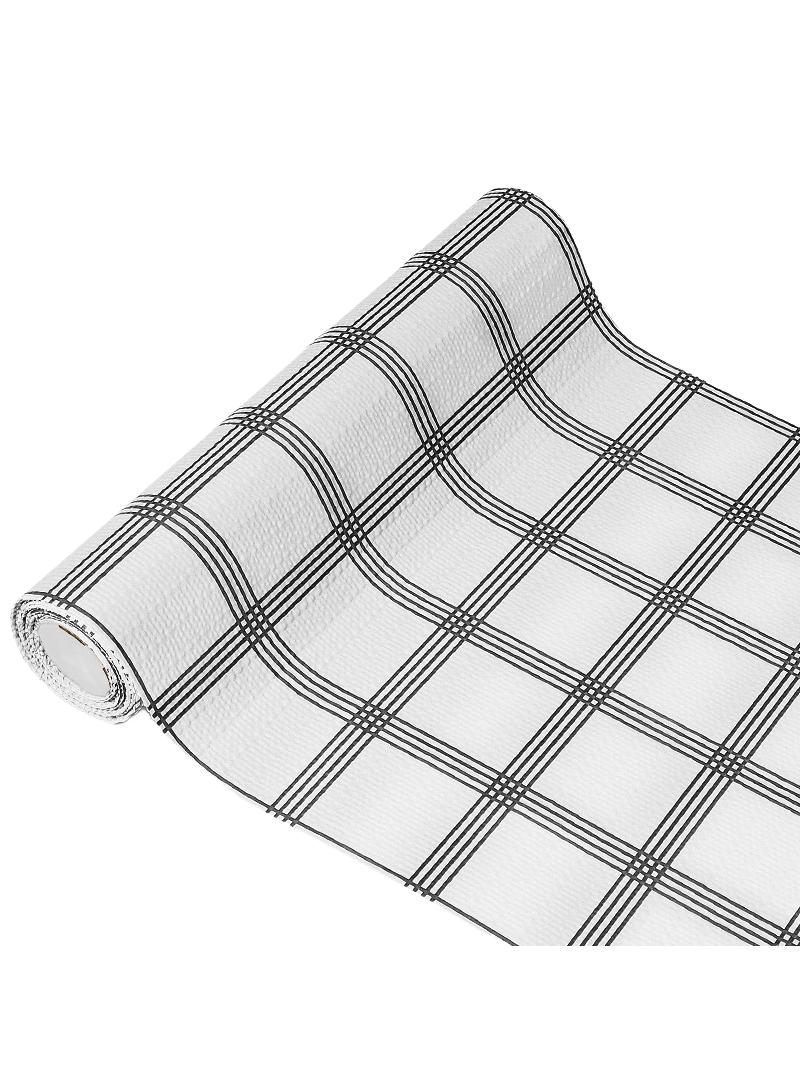 PVC Cabinet Mats Refrigerator Anti Slip Mats Waterproof And Oil Proof Mats Kitchen Drawer Storage Mats Dust Proof Mats Shelf Liners For Kitchen Cabinets Non Adhesive Cabinet Liner Non Slip Contact P - Image 1