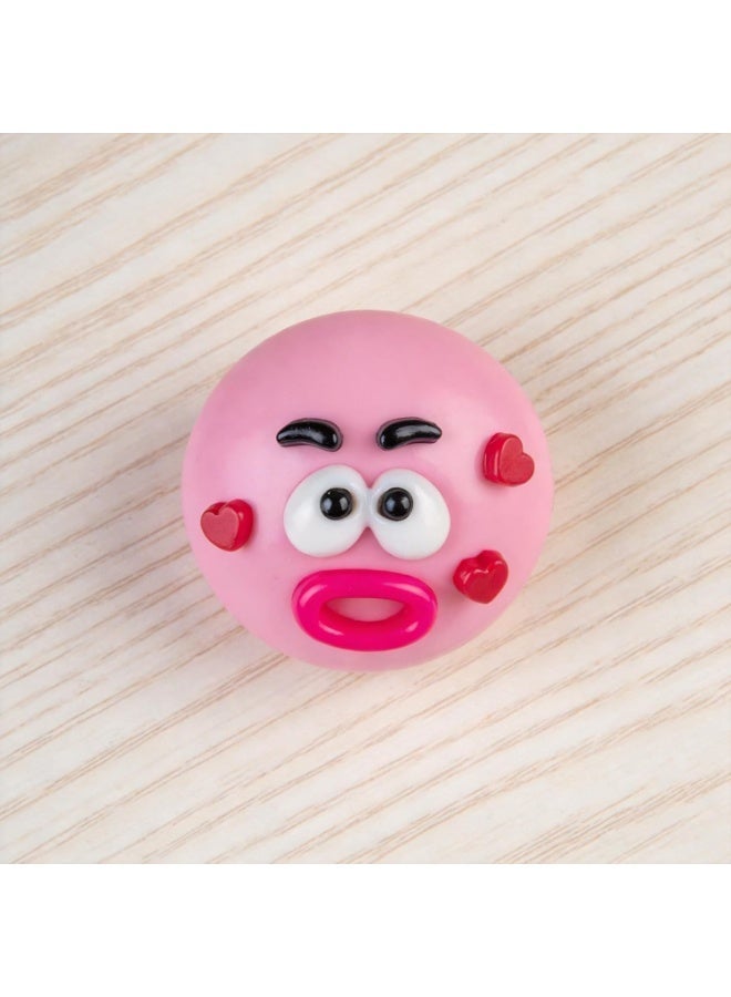 GIOIO Smushers Squishies Slow Rising Stress Ball Non- Cute Slow Rise Relaxing Sensory Fidget for Ages 3+ Squeeze Sensory Ball Fun Desk Accessory for Adults (Pink) - Image 4