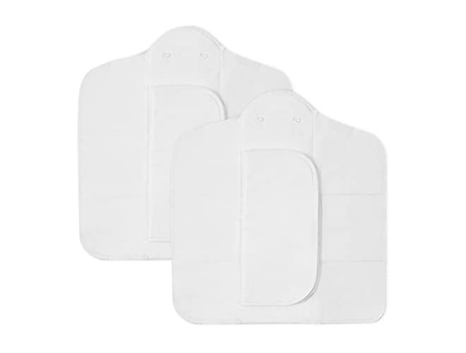 Superbottoms Plus UNO Soaker Sets for babies, Pack of 2, White Colour - Image 1