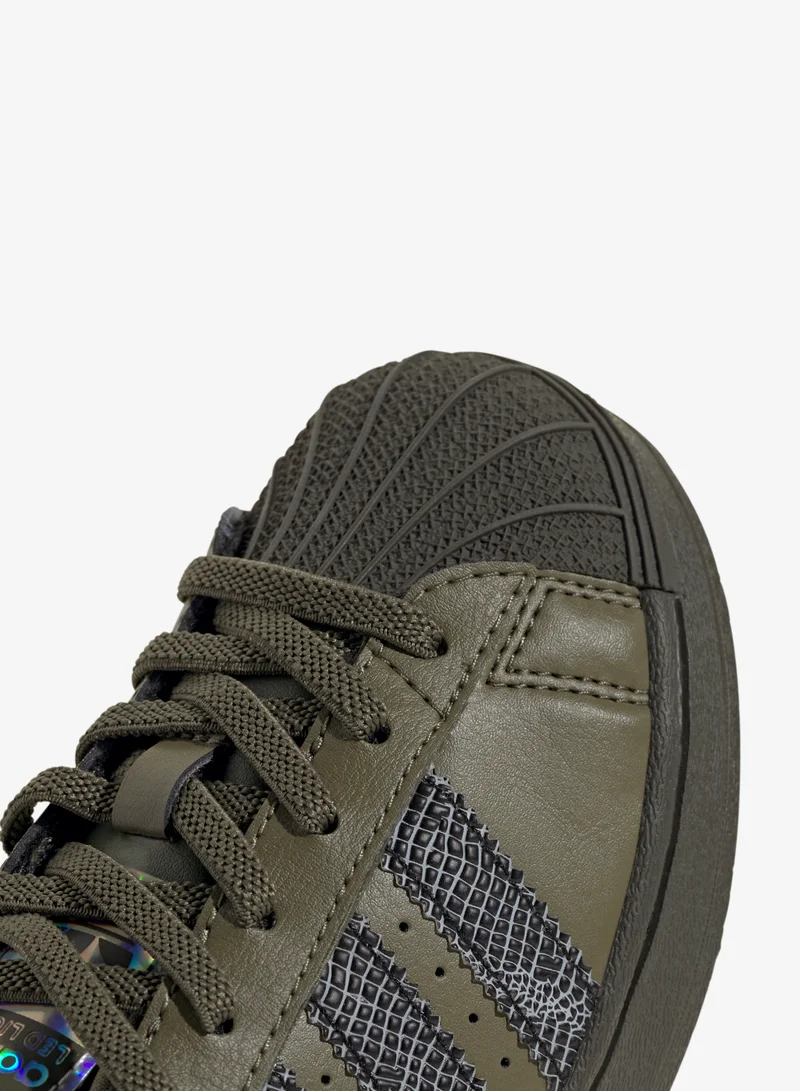 adidas Originals  SUPERSTAR LED LIGHTS COMFORT CLOSURE ELASTIC LACE SHOES  | Best Price UAE