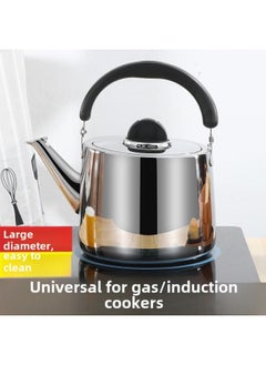 Generic Kettle Stainless Steel Thickened Open Gas Gas Induction Cooker Tea Household Large Capacity Hot Independent Station Factory-Color:Thickened New Model (with Food-grade Stainless Steel Seal) Whistle Water Kettle-Capacity:3l [too Small (more Suitable For Use On Small Electric Stoves)]  - Image 2