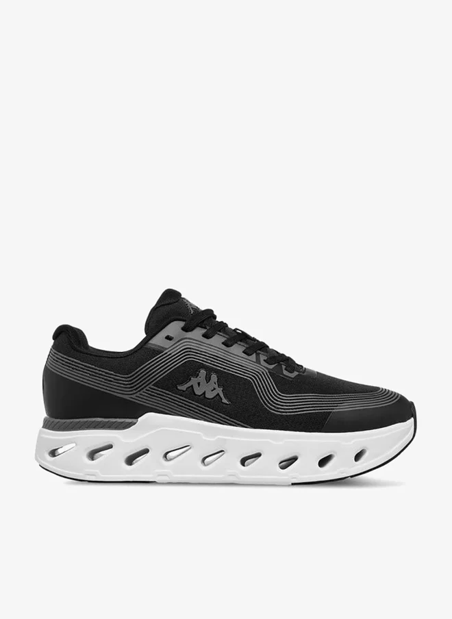 Kappa Men's Textured Lace-Up Sports Shoes