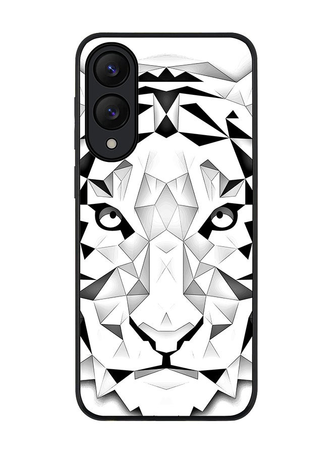Stylizedd For Samsung Galaxy S25 Edge Case,Slim fit Camera Protection, Shockproof Thin Phone cover  - Poly Tiger