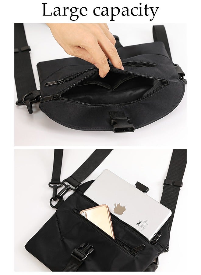 DUNISO Crossbody Bag for Men and Women Waterproof Sling Bag Travel Passport Wallet Bag for Cell Phone, Small Side Shoulder Bag Multipurpose Daypack for Men  - Image 4