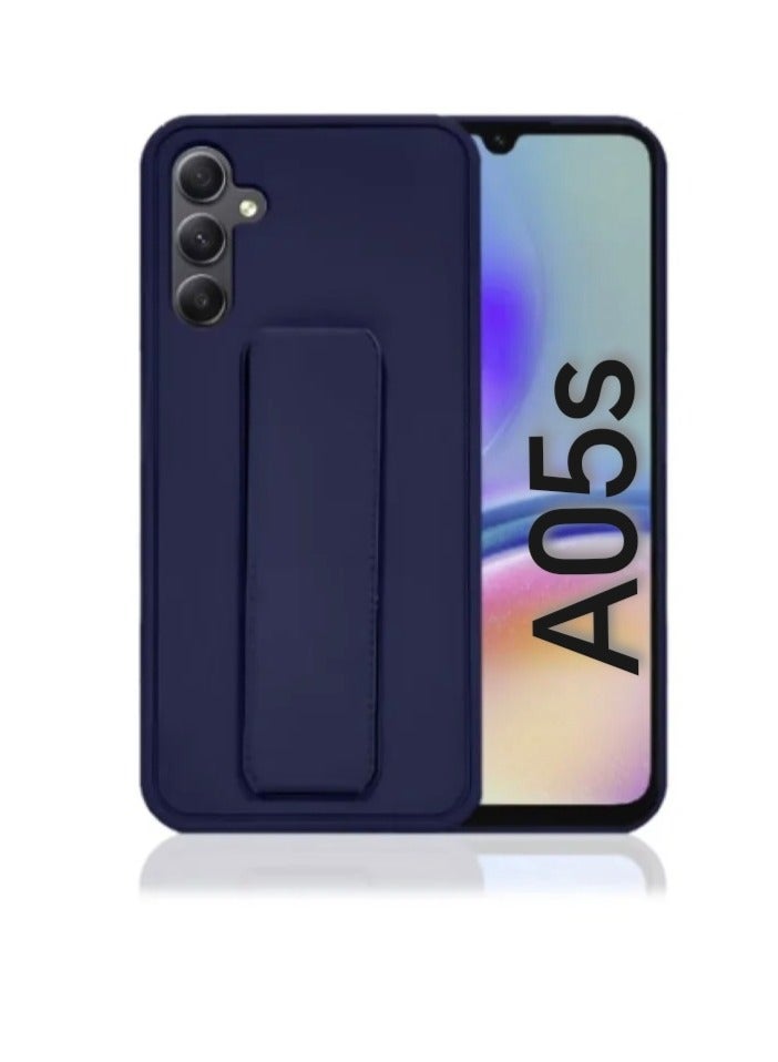 ARMOR Case Cover For Samsung Galaxy A05s With Magnetic Hand Grip 3 in 1 Blue  - Image 1