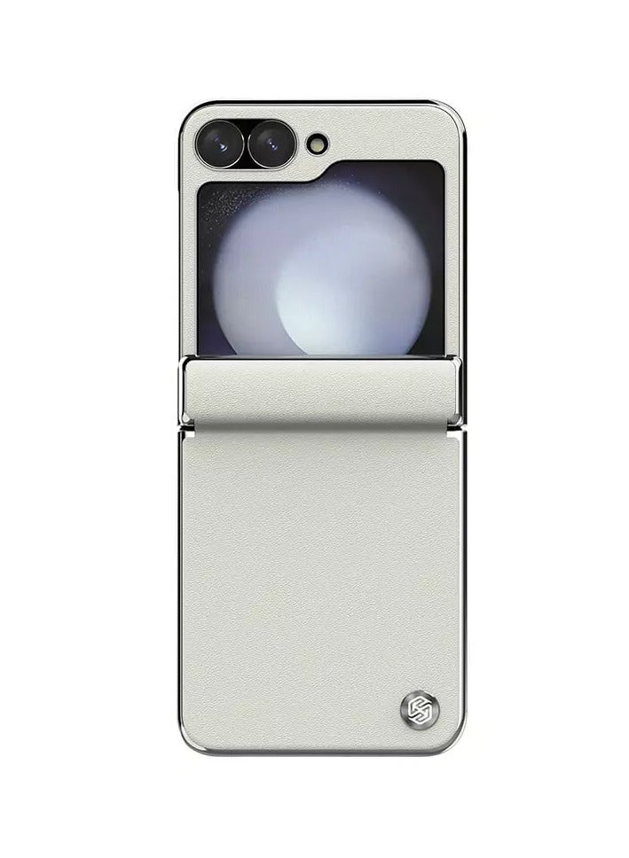 Nillkin CamShield Flip modern case for Samsung Galaxy Z Flip 6 5G - White - Image 1