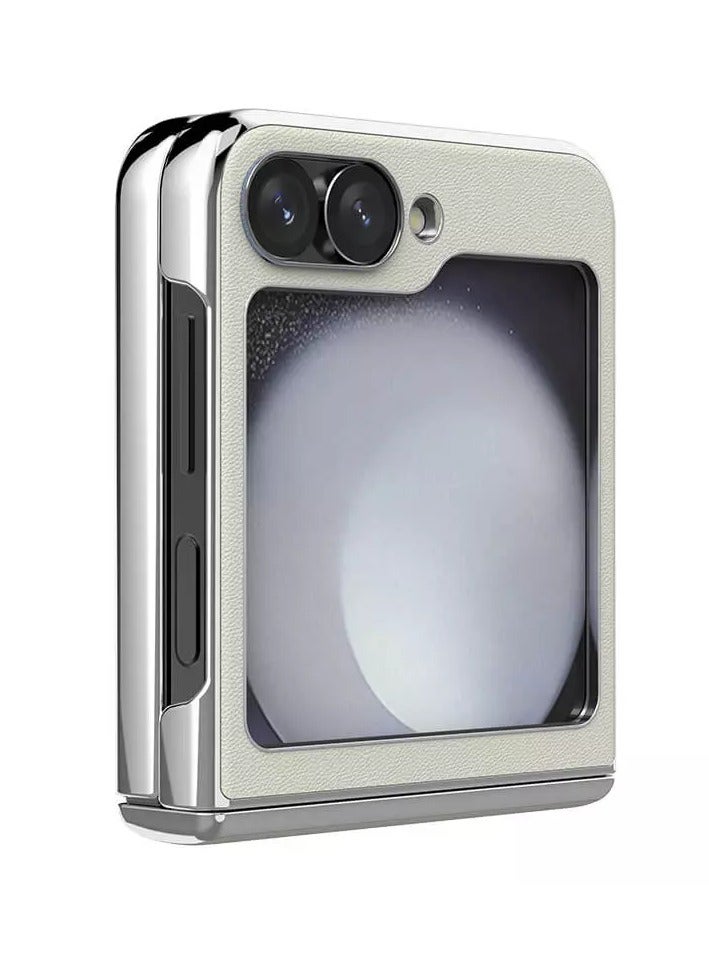 Nillkin CamShield Flip modern case for Samsung Galaxy Z Flip 6 5G - White - Image 3