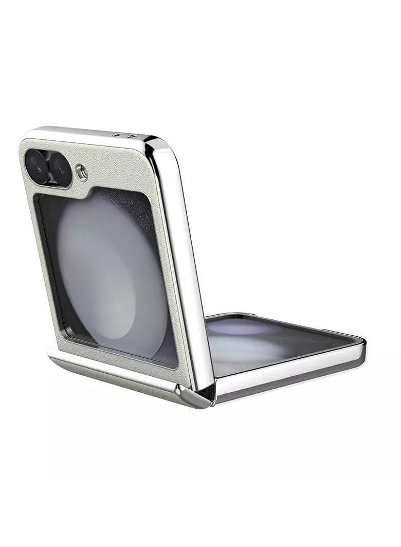 Nillkin CamShield Flip modern case for Samsung Galaxy Z Flip 6 5G - White - Image 5