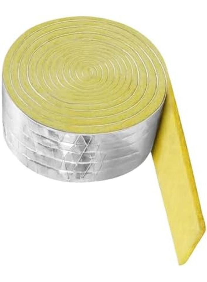 شريط عازل ذاتي اللصق لأنظمة التكييف والتدفئة والتكييف 32 8 أقدام لفافة أنابيب لأنابيب مجاري الهواء وأنابيب الماء الساخن - Image 2