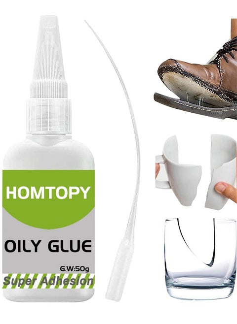 Welding High-Strength Oily Glues, Powerful Universal Glue, Multifunctional Powerful Universal Glue, Clear Oily Glue For Metal, Plastic, Wood, Ceramics, Leather, Glass (50 Grams/Bottle)