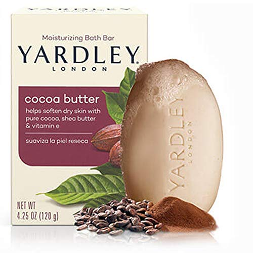 Yardley London Moisturizing Bath Bar Cocoa Butter 40 Ounce Pack Of 12 Cocoa Butter 12 count