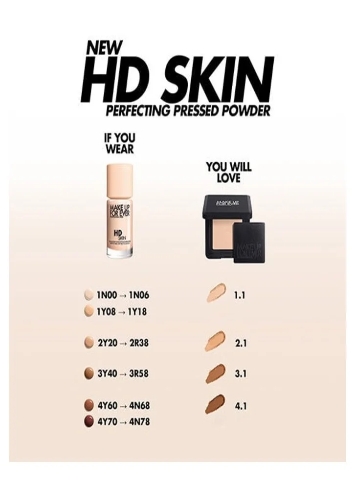 MAKE UP FOR EVER Hd Skin Perfecting Pressed Powder - 3.1 (Tan)
