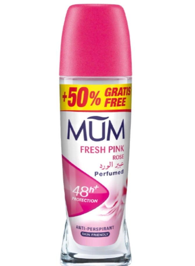 MUM DEODORANT ROLL-ON FRESH PINK ROSE 75ML