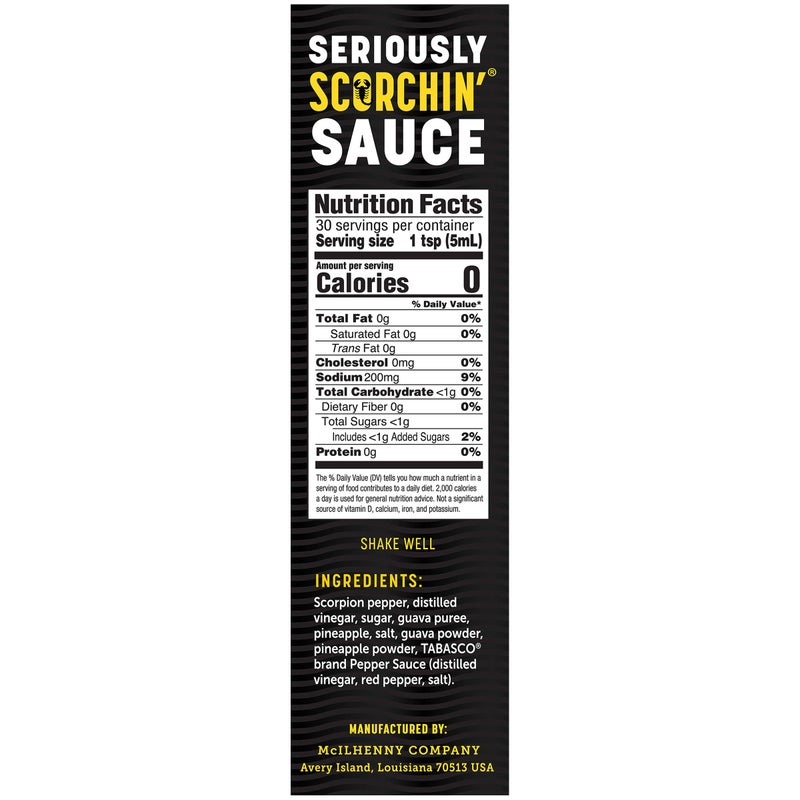 Tabasco Scorpion Hot Sauce (5 Ounce) - Image 2