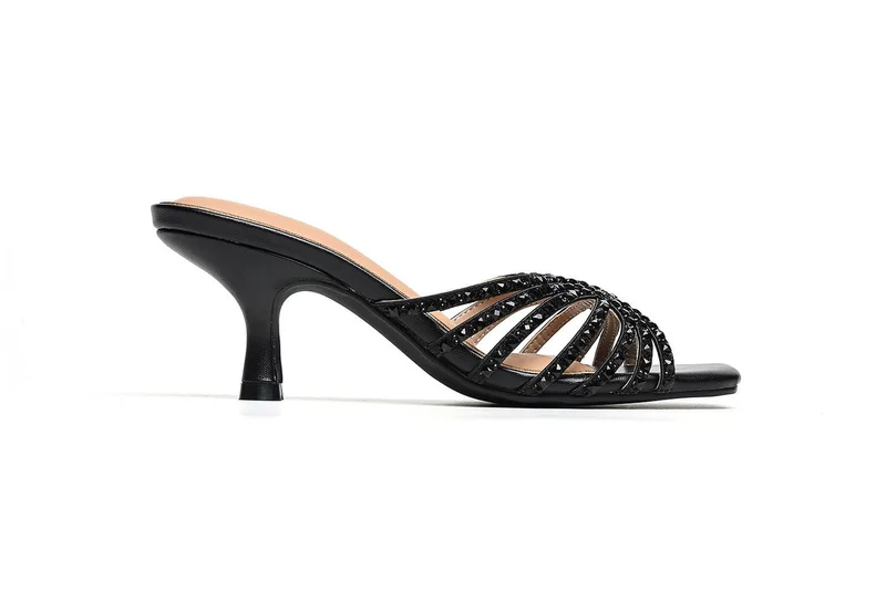 Cuple Ladies Festive Heeled Sandals