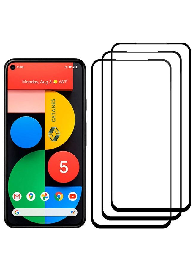 CATANES 3 Pack For Google 5 Tempered Glass Screen Protector Full Glue Back - Image 3