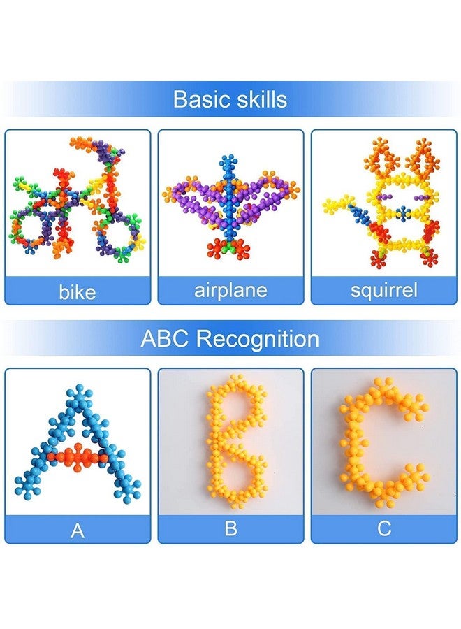 FERIO 200 Pcs Star Shaped, Star Block for Kids Interlocking Blocks Colorful Star Building Blocks Educational STEM Toys (Multicolor, 200Pcs) for 3+ Year - Image 5