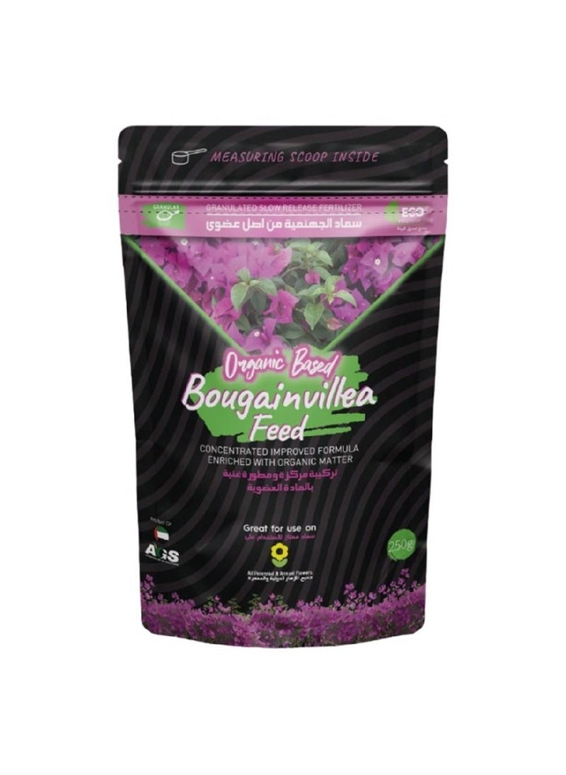 AGS AGS Organic Bougainvillea Feed – 250g | Plant-Based Fertilizer for Vibrant Growth & Abundant Blooms (Granular)  - Image 1