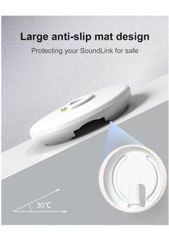 GULFLINK Speaker Charging Base, Portable Home Speaker Charging Cradle with USB Cable Replacement (White)  - Image 4
