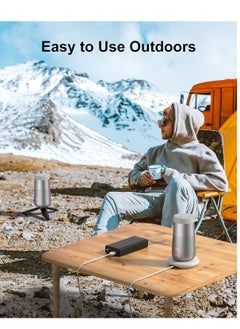 GULFLINK Speaker Charging Base, Portable Home Speaker Charging Cradle with USB Cable Replacement (White)  - Image 3