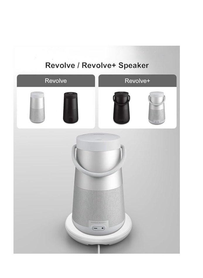 GULFLINK - Speaker Charging Base, Portable Home Speaker Charging Cradle with USB Cable Replacement (White) - Image 1