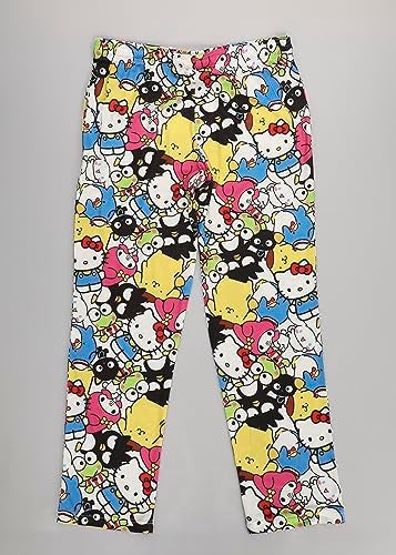Bioworld Hello Kitty Character Collage Unisex Sleep Pants Multicolored - Image 3