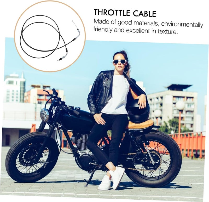 Connectable modular MAGICLULU Motorbike Throttle Cable 150CC GY6125 Compatible and Pit Bikes Sturdy Replacement for Clutch and Throttle Use Global sizing options Wear resistant upgraded material Ready goods scheduled ship Multi-category warehouse equip Diverse use resistant crafted quality Custom sizing alternatives Elegant upgraded practical design Affordable fast purchase options Globally trusted affordable quality Wide usage compatibility Diverse operation compatible All item simple matching build Ventilated design Natural tone color options Cost effective fine quality Multi-source stock guarantee All budget friendly options Affordable trusted craftsmanship Gulf user preference oriented build Working day delivery service Strategic warehouse site Detachable clean Scratch resistant Easy hand assemble compatible - Image 3