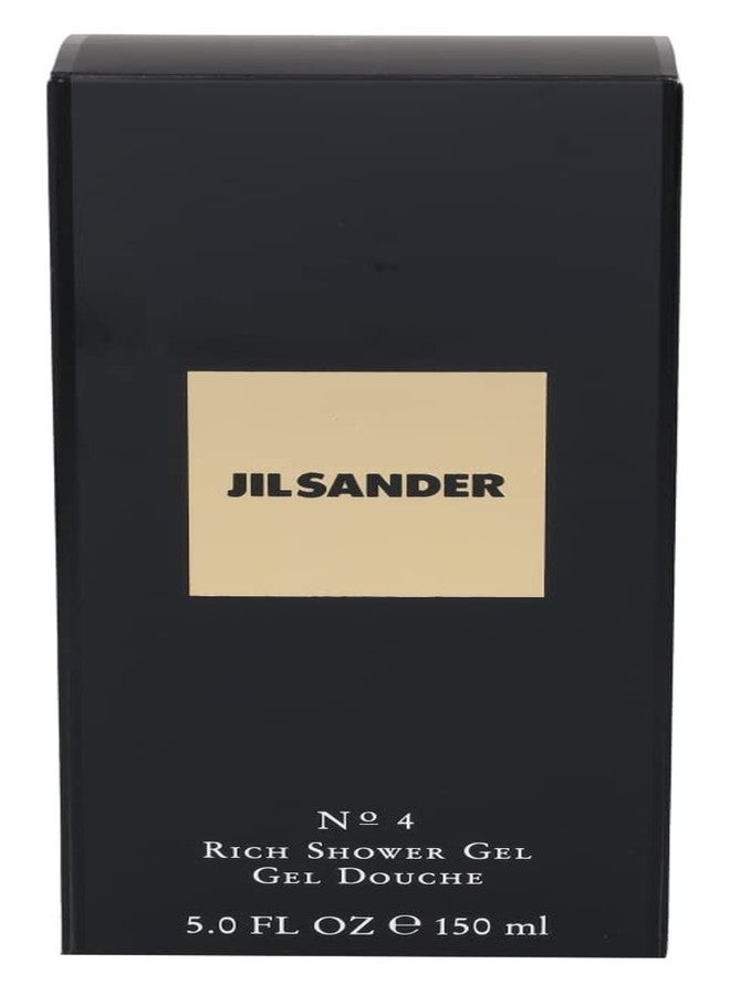Jil Sander No. 4 by Jil Sander for Women 5.0 oz Rich Shower Gel - Image 3