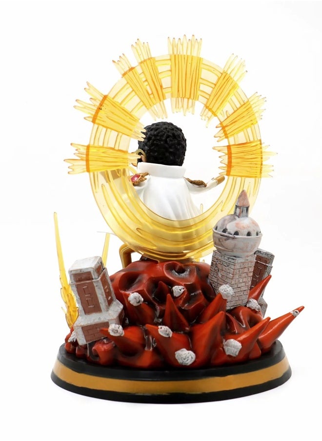 One Piece One Piece Borsalino Action Figure Decorative Resin Sculpture Home Decor Statue, Art Figurine Home Ornament Decoration for Office, Living Room, Bedroom, Book Shelf, TV Cabinet, Desktop  - Image 4