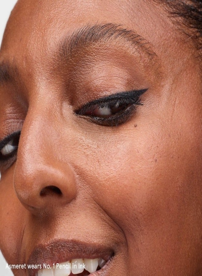 GLOSSIER No. 1 Pencil Creamy Long-Wearing Eyeliner,  Ink - noir riche 1.2g - Smooth, Long-Lasting Definition - Image 4