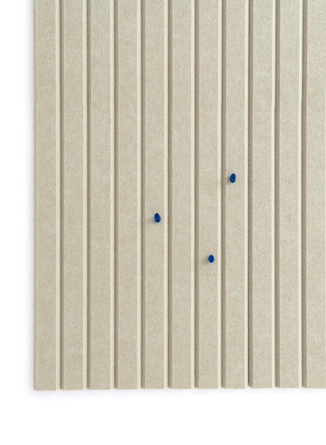 VIVELDA Large Cork Boards for Walls Black Felt Alternative - Slat Wall Paneling, Bulletin Board Tiles for Home Decor, Push Pin Corkboard Organizer for Office or Classroom-12-Pack Panel (Opera) - Image 3
