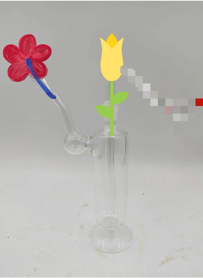 Generic Home Decorative Windmill Multi-Layer Double Filter Oil Lamp Burner Glass Vase Bowl 