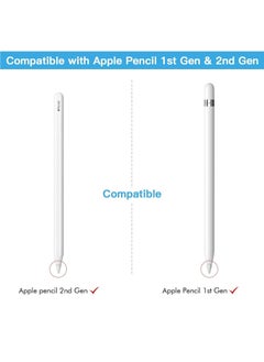 Y&D 4 Pack Replacement Tips for Apple Pencil, High Sensitivity Pencil pencil Nibs Compatible 1st & 2nd  - Image 2