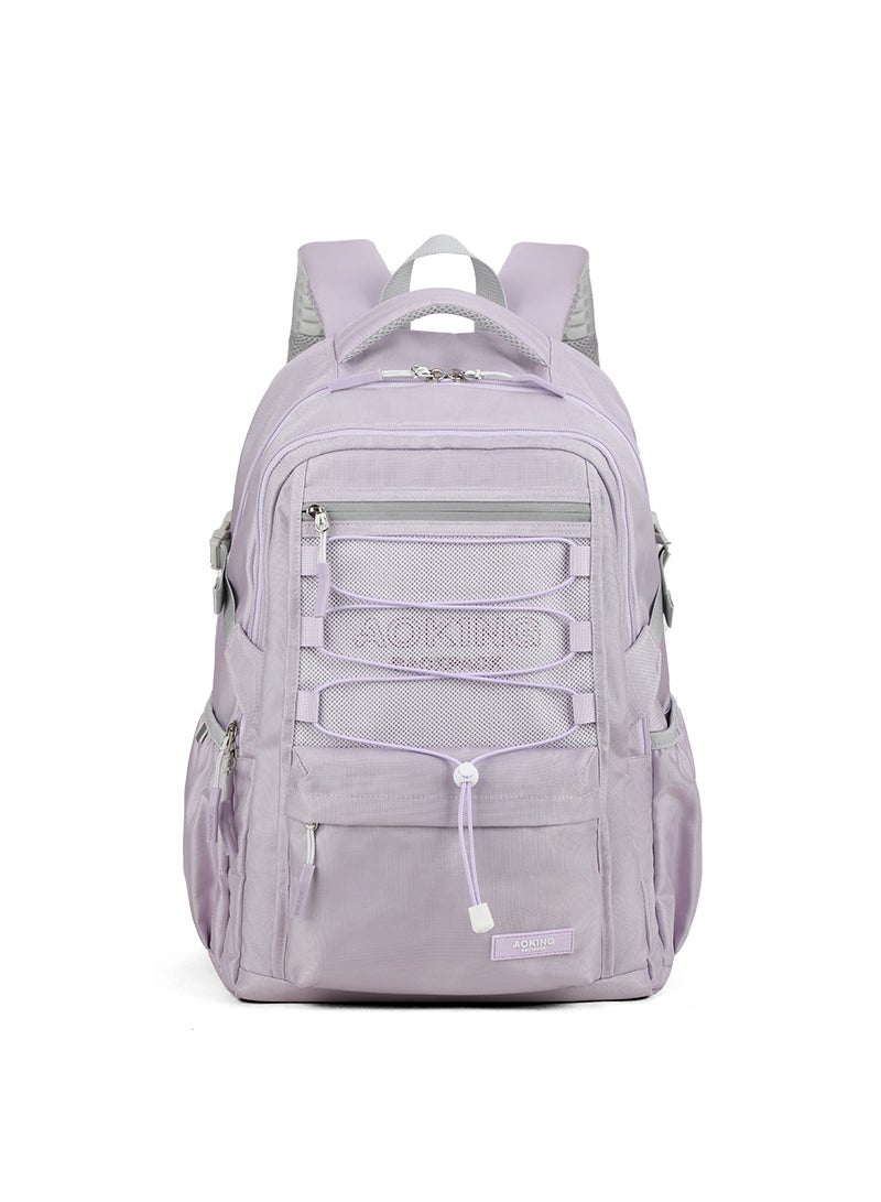 AOKING Laptop Backpack,Business Travel Anti Theft Slim Durable Laptops Backpack ,Water Resistant College School Computer Bag for Women & Men Fits 15 Inch Laptop and Notebook-purple - Image 1