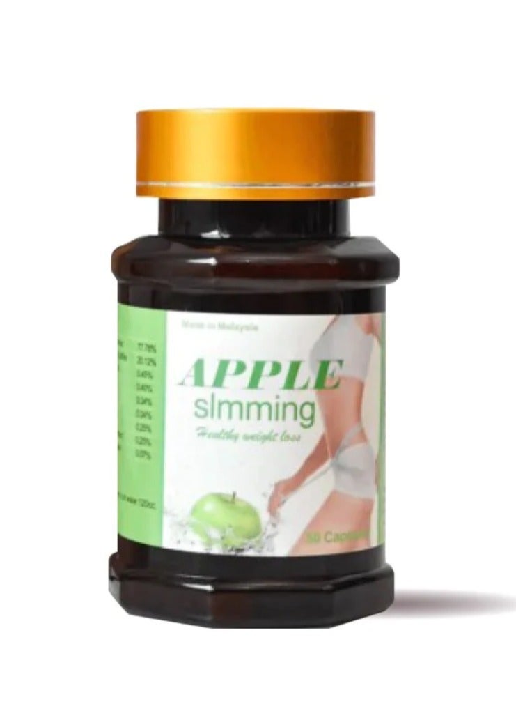 BEAUTY AMBITION Apple Slimming Healthy Weight Loss 50 Capsules 