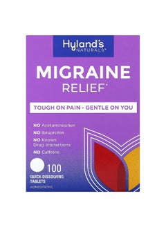Hyland's Naturals Hyland's Naturals, Migraine Relief, 100 Quick-Dissolving Tablets  - Image 1