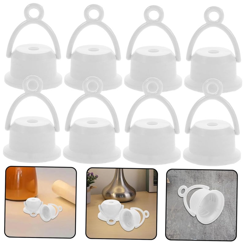 Mikikit 100pcs Plastic Emergency Bulb Adapter Kit Easy Installation for Standard Light Sockets - Image 4