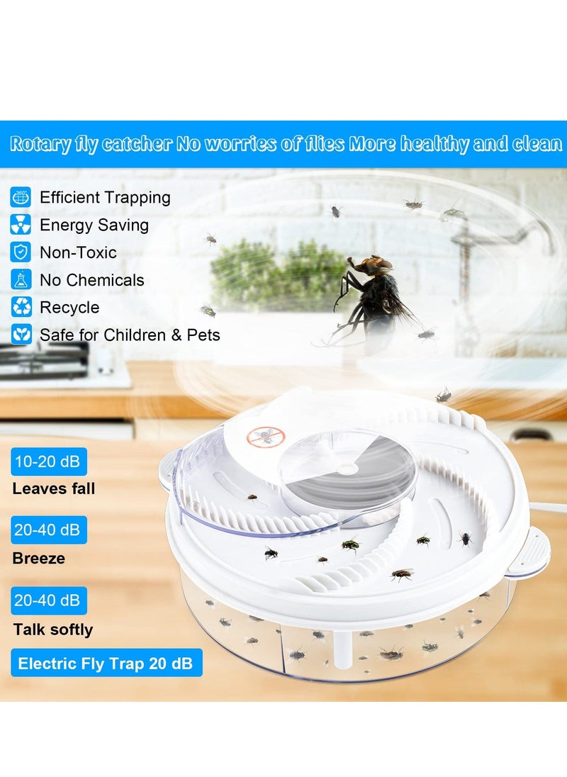 Y&D - Electric Fly Trap Pest Device Flying Insect Automatic Indoor Catcher Control Traps Reject Repellents Tools - Image 1