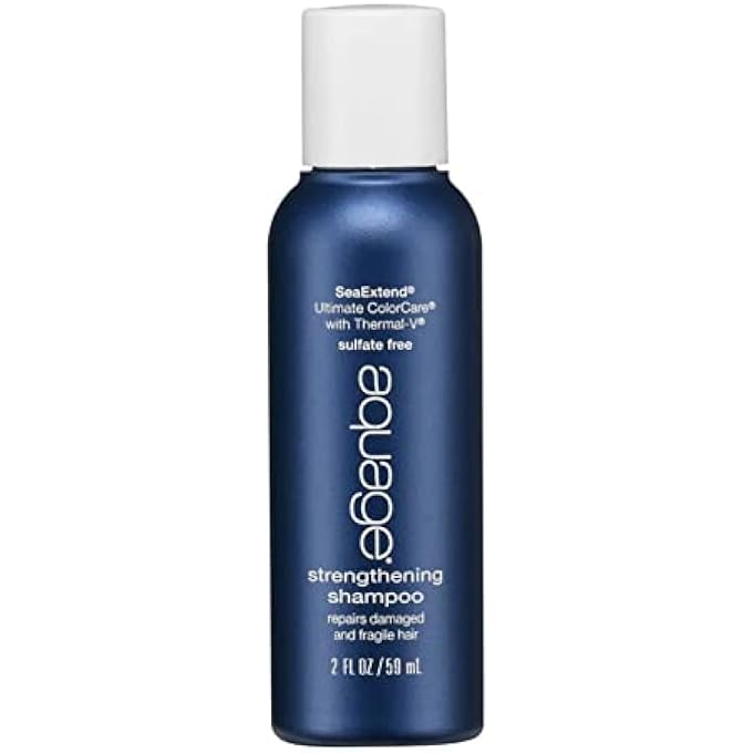 STRENGTHENING SHAMPOO, TRAVEL SIZE, MAINTAINS HAIR COLOR AND PROTECTS AGAINST HEAT, 2 FL. OZ