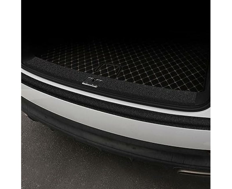 Carbon Fiber Door Sill Protectors: 5pcs Waterproof Scratch Resistant Anti-slip PEVA Stickers - Strong Adhesive Easy Installation Vehicle Accessories for Car Door Sill Protection - Image 5