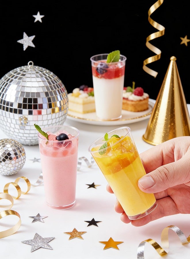 CALBODE 300 Mini Dessert Cups 85G with Lid and Spoon - 100 Sets; Disposable Clear Plastic for Parfait, Small Bowl Serve At Parties, Desserts, Appetizers, Buffet, Wedding - Image 4