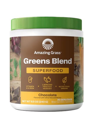 Chocolate Green SuperFood -  8.5 oz ( 240 gm )30 Servings - pzsku/Z70F66E157B3201838188Z/45/1746714968/b6dc52fd-ae46-49af-9564-87eb00318d16