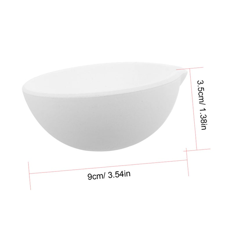 Quartz Crucible for Melting Gold Silver Jewelry Casting High Thermal Conductivity Portable Dish - Image 3