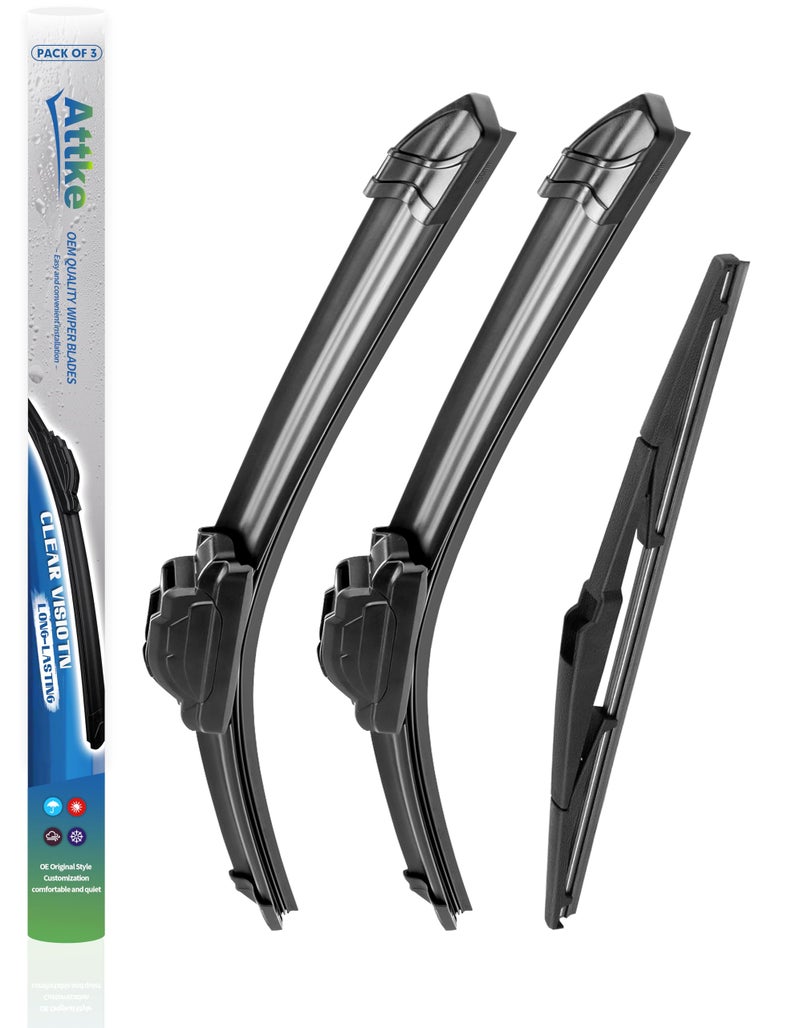 3 Wiper Blades 22 21 Front Wiper 16 Rear Wiper Blades for Lexus GX470 2003 2004 2005 2006 2007 2008 2009OE Original Quality Pack of 3