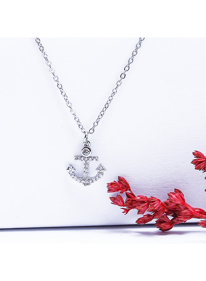 FLUFFY Huck Soft Necklaces Of Fluffy Women's Accessories-Silver  - Image 2