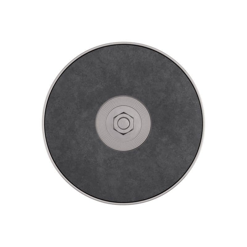 Master Magnetics Ceramic Round Base Magnet with Eyebolt Pack - Heavy-Duty Strong Magnets - 200 lb Pull Each - Chrome-Plated - 4.90” D - 4.187” H - 1-Pack - Image 5