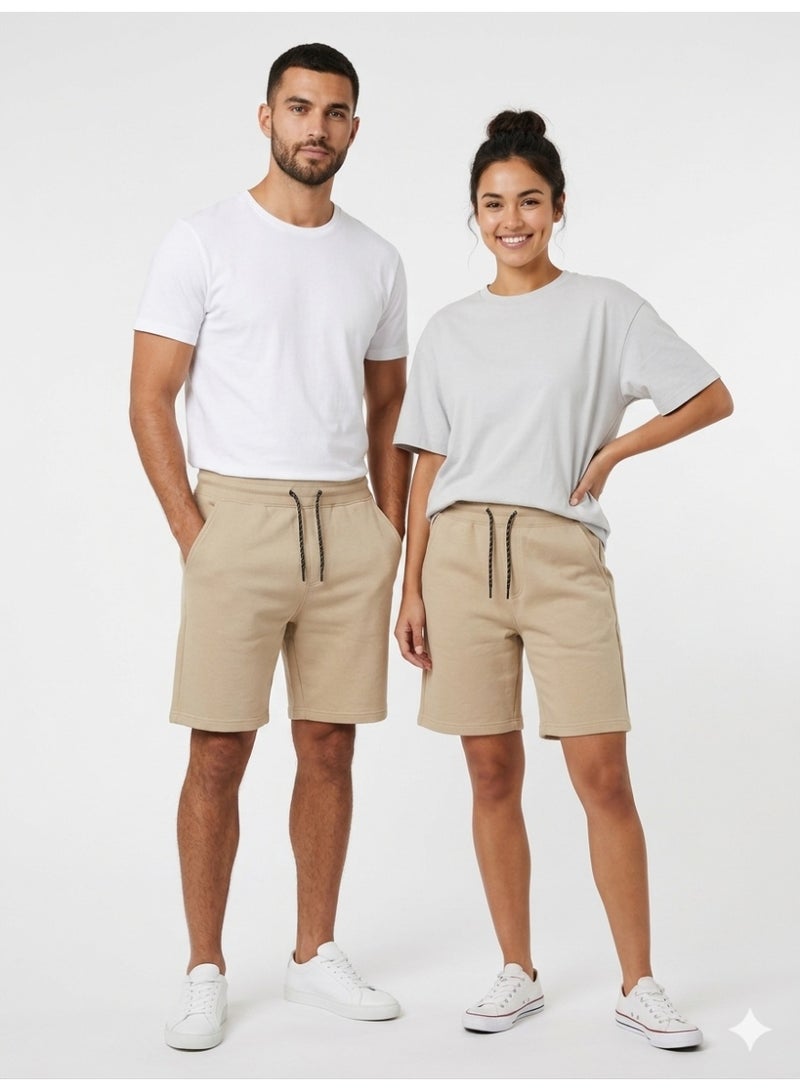 Unisex Premium Casual Soft Milton shorts - Comfortable Casual Sports Shorts with Drawstring - Image 2