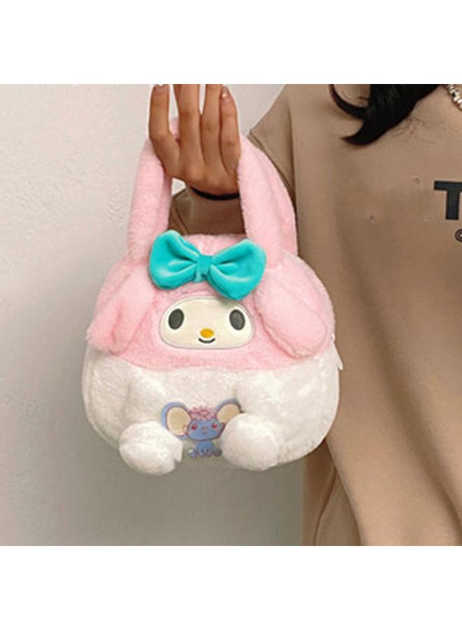 NIBEMINENT Lovely Cartoon Plush Handbag Soft Anime Multi Functional Small for Children Type 5 Free Size  - Image 5